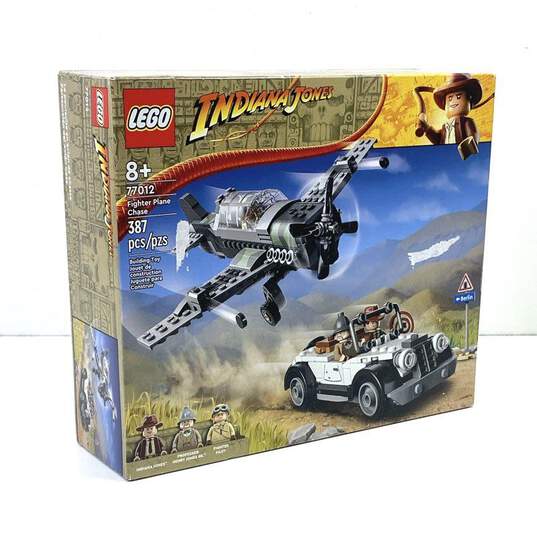 Lego Indiana Jones 77012 Fighter Plane Chase 387pcs image number 1