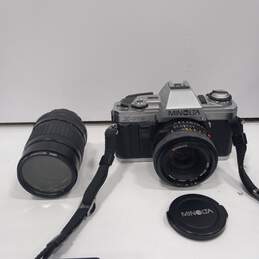 Minolta X-370 35mm SLR Film Camera W/ Carry Bag & Accessories alternative image