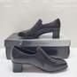 Munro American Slip On Shoe Dark Brown Shock Absorbing Heel Leather Size 6 image number 1