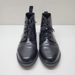 Dr. Martens Shoes Smooth Leather Lace Up Ankle Boot Black Women's Sized 7