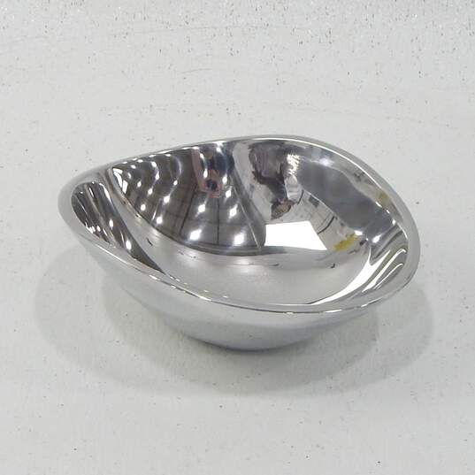 VTG Nambe Pulse Chip & Dip #MT1193 and Tear Drop Aluminum Bowl #562 IOB image number 8