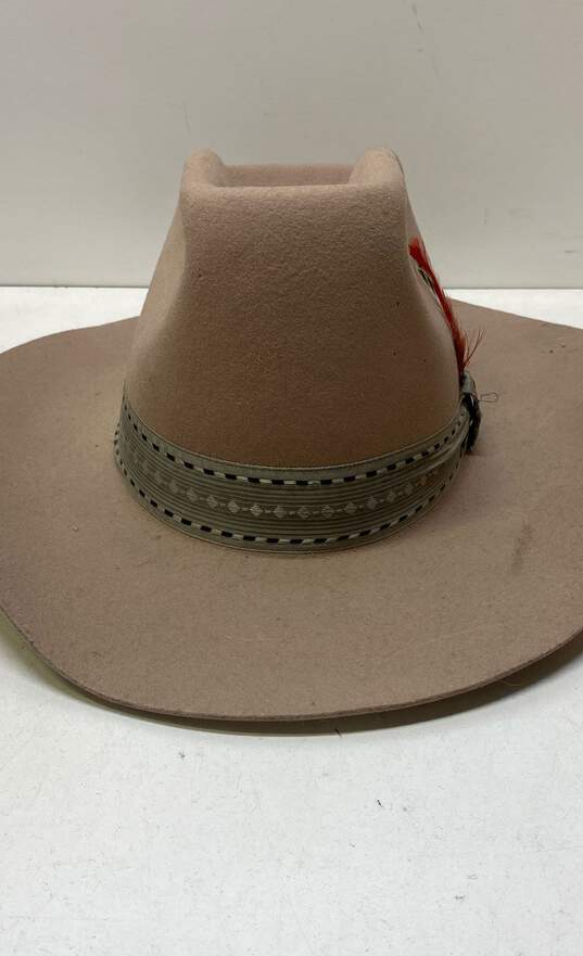 Mesa Beige Wool Western Hat 7 3/8 image number 2