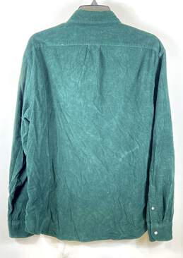 NWT J.Crew Mens Green Corduroy Pocket Long Sleeve Button-Up Shirt Size Large alternative image