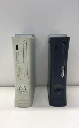 Lot of 2 Microsoft Xbox 360 Consoles For Parts or Repair