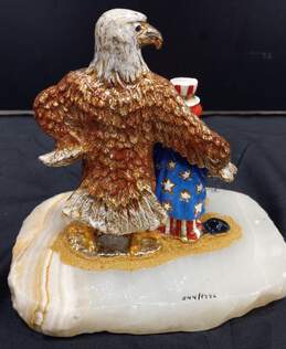 United We Stand Clown with American Eagle Statue alternative image