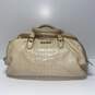 Authentic Mui Mui Beige Crocodile Embossed Handbag image number 1