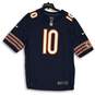 Men's Nike Navy Blue NFL On Field Chicago Bears Jersey Size L image number 1