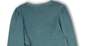 NWT Womens Blue Round Neck Long Sleeve Pullover Sweatshirt Size Medium image number 4