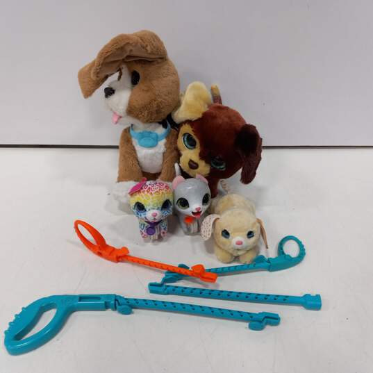 Bundle of 5 Assorted FurReal Friends Toys w/ Accessories image number 1