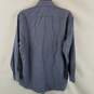 Neiman Marcus Checkered Button Up M Blue Navy image number 2