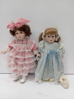 Vintage Porcelain Dolls 2pc Bundle