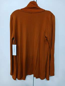 Liz Claiborne Women's Orange Cardigan Size S NWT alternative image