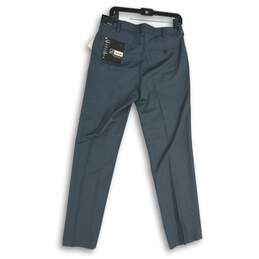 NWT Van Heusen Womens Dress Pants Flat Front Slash Pocket Gargoyle Size 32W 32L alternative image