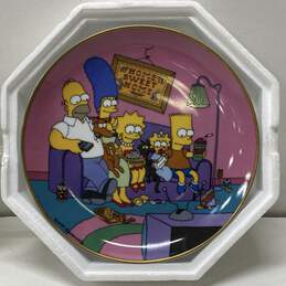 The Simpson's Collectors Plate - with COA A Family for the 90's alternative image