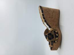 Stuart Weitzman Leopard Wedge Sandals W 10M | 40 alternative image