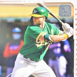 2021 Seth Brown Topps Update Independence Day /76 Oakland A's alternative image