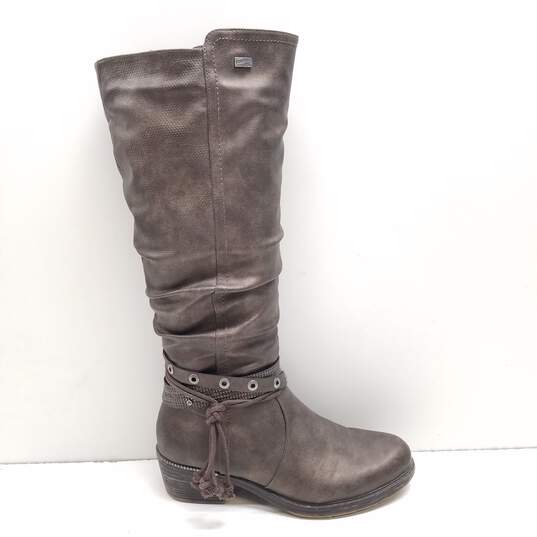 Remonte Tex High-Knee Women Boots Brown Size 8.5 image number 1