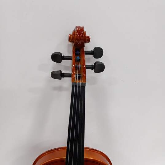 Brown Violin In Hard Case image number 3