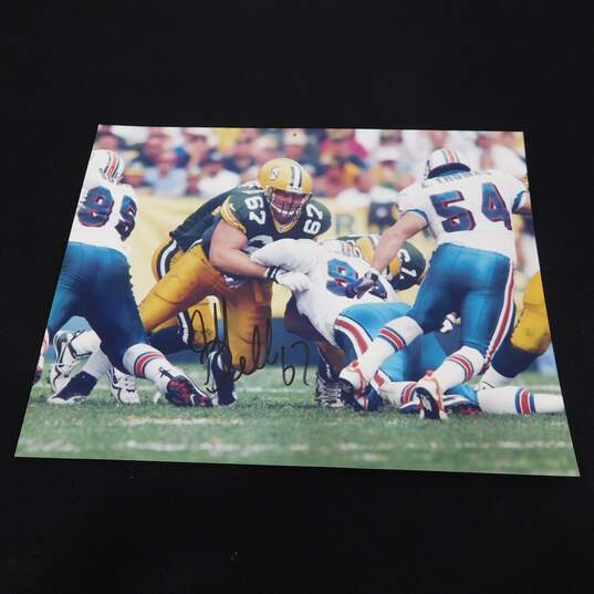 Green Bay Packers Autographed Signed Photos Henderson McKenzie Tauscher Clifton image number 9