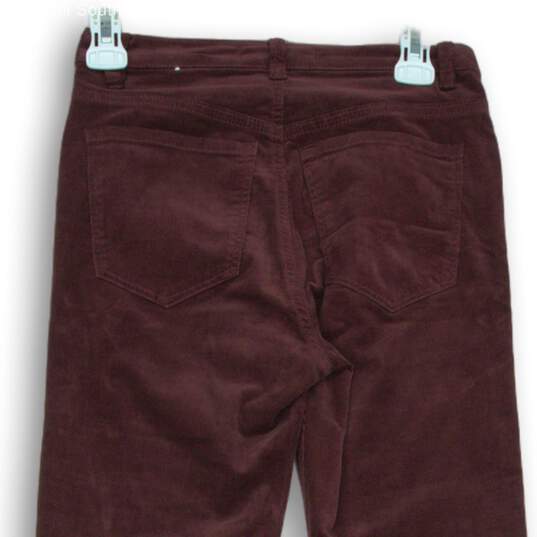 Buy the Mango Womens Burgundy Pants Size 2 | GoodwillFinds