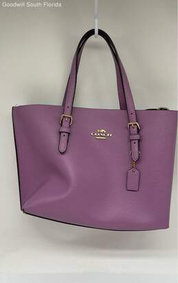 Coach Womens Light Purple Bag