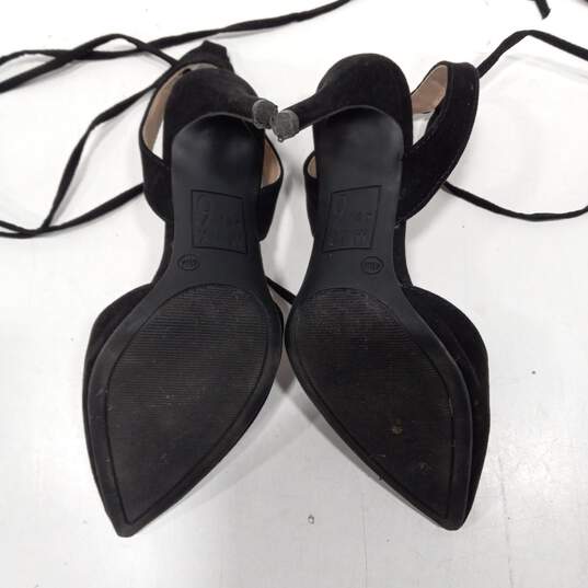 Mix No. 6 Women's Black Suede Heels Size 6.5 image number 5