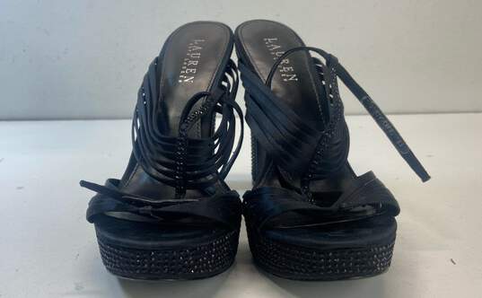 Lauren Ralph Lauren Embellished Heels Black 8 image number 4