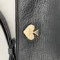 Kate Spade Womens Black Gold Zipper Pocket Coin Purse Wristlet Wallet image number 3