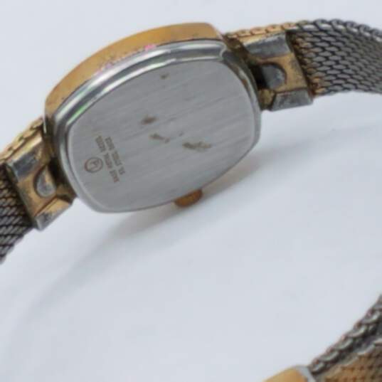 Vintage Helbros Gold Tone Quartz Watch NOT RUNNING image number 6