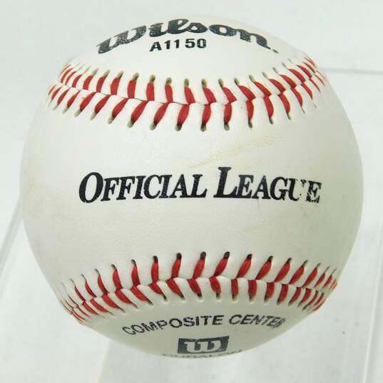 HOF Ron Santo Autographed Baseball Chicago Cubs image number 3