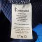 Cotopaxi Full Zip Up Hoodie Navy Blue w Stripes Size L image number 4
