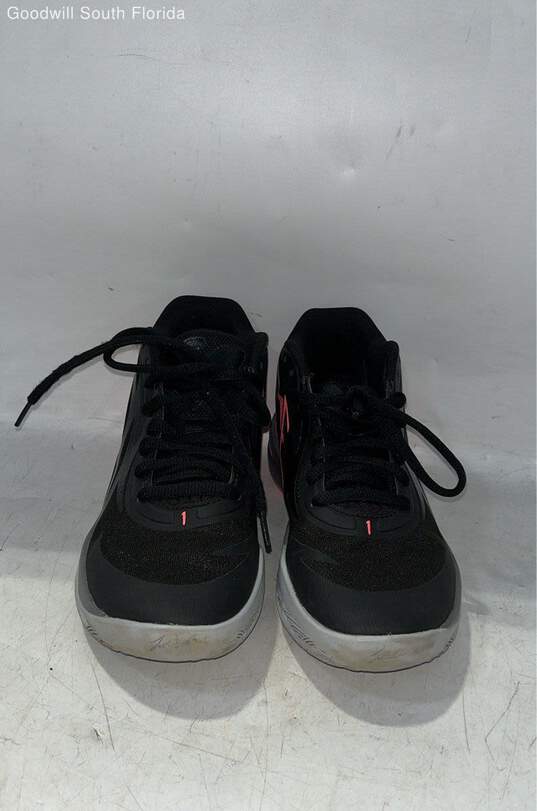 Buy the Puma Ladies Black Pink Sneakers Size 5 | GoodwillFinds