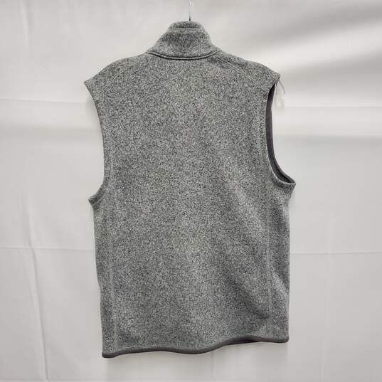 Patagonia MN's Heathered Grey Vest Size M image number 2