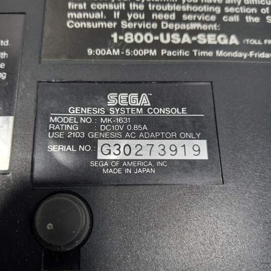 Sega Genesis System Console with Controller image number 10