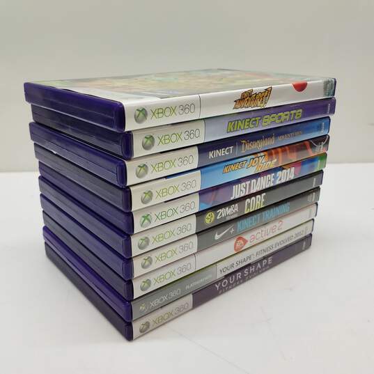 Buy the Lot of Xbox 360 Kinect Games - Zumba Core, Your Shape