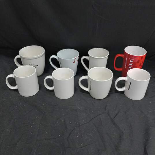 8 Pc. Bundle of Starbucks Ceramic Mugs image number 2