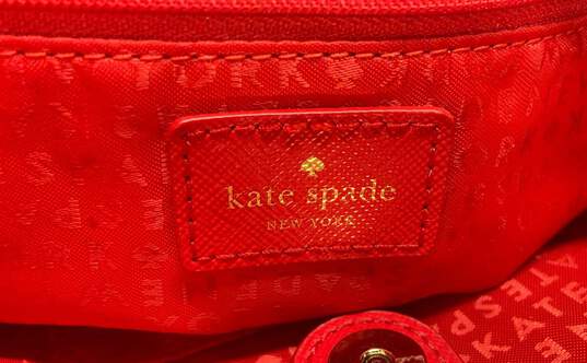 Kate Spade Nylon Alyse Wilson Road Satchel Red image number 6