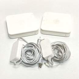Apple AirPort Extreme Base Station A1143 Bundle of 2