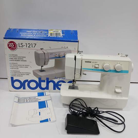 Brother Sewing Machine Model LS-1217 IOB image number 1