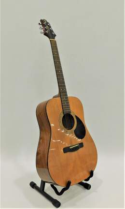 Samick Brand D-1 Model Wooden 6-String Acoustic Guitar w/ Hard Case alternative image