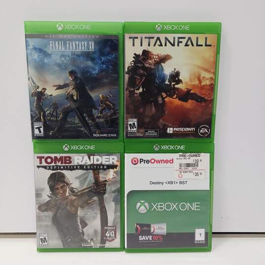 Bundle of 4 Assorted XBox One Games In Case image number 1