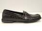 Stuart Weitzman Brown Embossed Leather Loafers Women's Size 5 image number 5