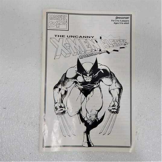 VTG 1992 The Uncanny X-Men Alert! Adventure Board Game Marvel Comics CIB image number 10