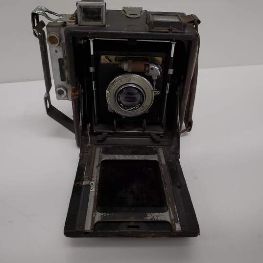 Vintage 1940's Wartime GRAFLEX 4x5 Speed Graphic Camera w/127mm Ektar Supermatic image number 2