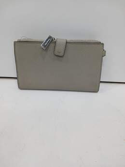 Michael Kors Grey Leather Clutch Wallet alternative image