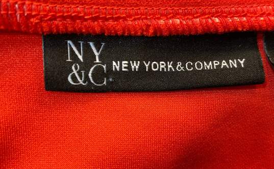 NY & Co Women's Red Blouse- M image number 3
