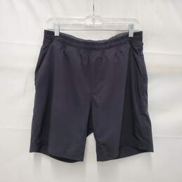 RHONE MN's Black Athletic Yoga Shorts Size M