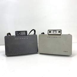 Vintage Lot of 2 Assorted Polaroid Land Instant Cameras