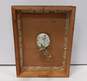 Vintage Telechron Movement Embroidered Wall Clock image number 3