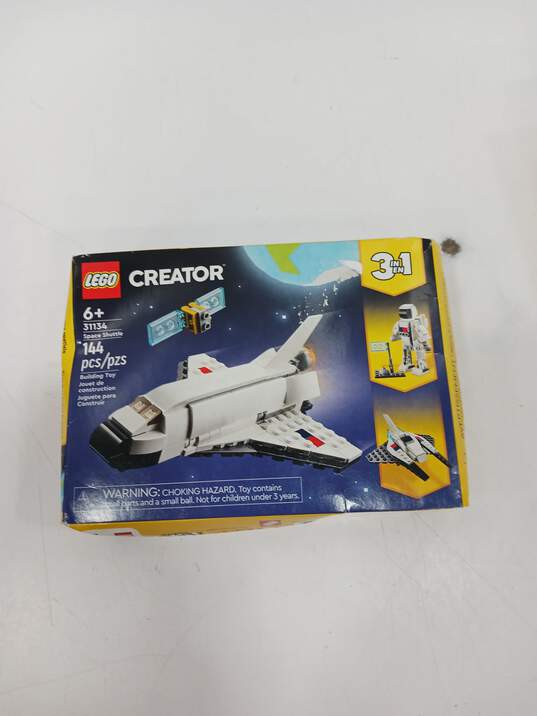 Pair Of Lego Creator Sets Supersonic Jet  31126 & Space Shuttle 31134 image number 4